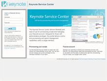 Tablet Screenshot of ksc.keynote.com